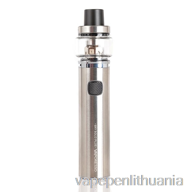 Vaporesso Sky Solo & Solo Plus Startinis Rinkinys Solo Plus Edition - Nerūdijančio Plieno Vape Skystis